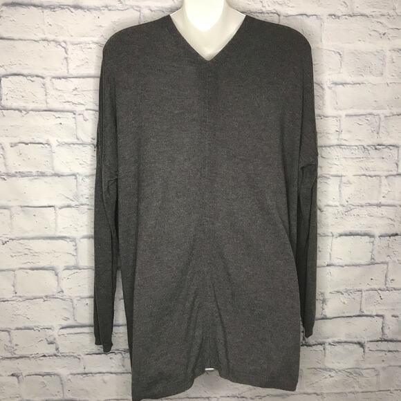 Ann Taylor Vneck Sweater Shirt - Picture 6 of 7